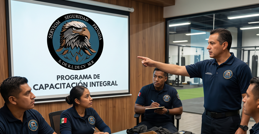 Capacitación de personal de seguridad privada de SERVIOM
