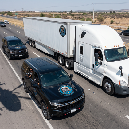 Custodia a transportes — SERVIOM Seguridad Privada