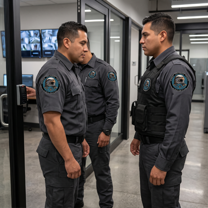 Personal capacitado de SERVIOM en operación