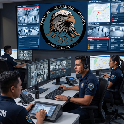 Monitoreo en tiempo real — SERVIOM Seguridad Privada