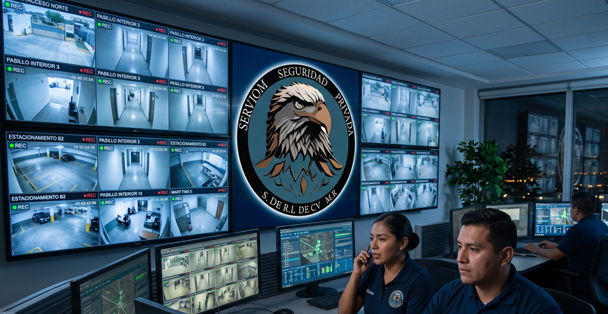 Centro de monitoreo de SERVIOM Seguridad Privada